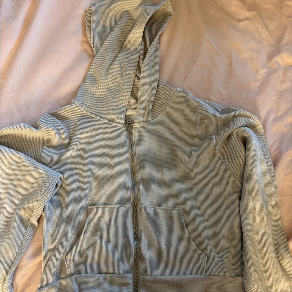 Gilly Hicks Light Blue Hooded Jacket